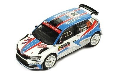 ŠKODA FABIA R5 #32 J. KOPECKÝ-P. DRESLER WINNER WRC2 RALLYE MONTE-CARLO 2018