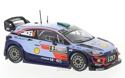 HYUNDAI i20 WRC No. 6 PADDON / MARSHALL RALLYE AUSTRALIEN 2018