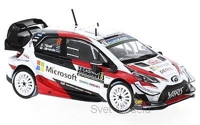 TOYOTA YARIS WRC TEAM TOYOTA GAZOO RACING No. 8 O. TANAK - M. JARVEOJA RALLY MONTE CARLO 2019