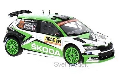 ŠKODA FABIA R5 EVO No. 23 J. KOPECKÝ / P. DRESLER RALLY DEUTCHLAND 2019