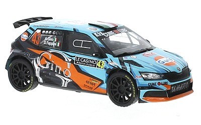 ŠKODA FABIA R5 EVO No. 43 A. GINO - D. FAPPANI RALLY MONTE CARLO 2020