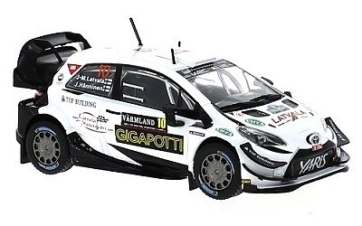 TOYOTA YARIS WRC GAZOO RACING No.10 J-M. LATVAJA / J. HANNINEN RALLY SWEDEN 2020 