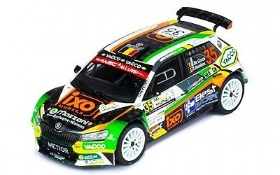 KODA FABIA RALLY2 EVO #35 A. MIKKELSEN-O. FLOENE WINNER RALLY2 RALLYE MONTE-CARLO 2021