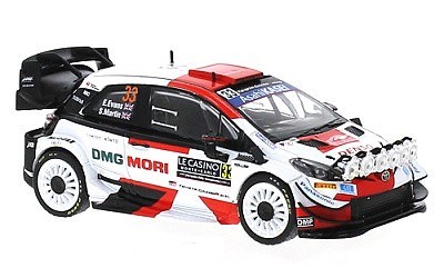 TOYOTA YARIS WRC #33 E. EVANS / S. MARTIN RALLY MONTE CARLO
