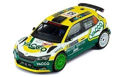 ŠKODA FABIA RALLY2 EVO #53 P. EOUZAN-P. EOUZAN RALLY2 RALLYE MONTE CARLO 2021