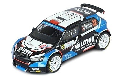 ŠKODA FABIA RALLY2 EVO #32 K.KAJETANOWICZ - M.SZCZEPANIAK RALLY CROATIA 2021