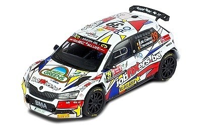 ŠKODA FABIA RALLY2 #39 P.J.M. CRACCO-J. VERMEULEN RALLY YPRES 2021