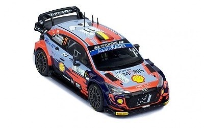 HYUNDAI I20 COUPE WRC #11 T. NEUVILLE-M.WYDAEGHE RALLY MONZA 2021