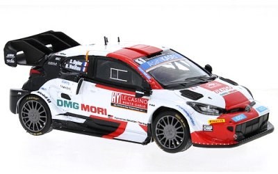 TOYOTA GR YARIS RALLY I #1 S. OGIER / B. VEILLAS RALLYE MONTE CARLO 2022