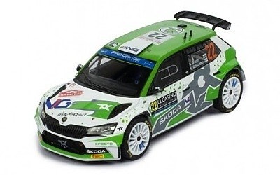 ŠKODA FABIA RALLY2 EVO #22 N.GRYAZIN - K.ALEEKSANDROV RALLYE MONTE-CARLO 2022
