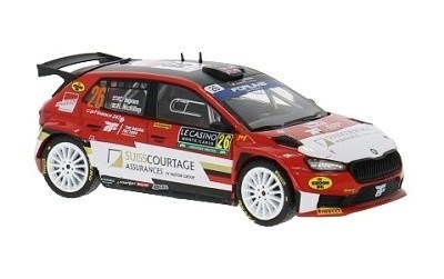 ŠKODA FABIA RALLY2 WRC  #26 INGRAM - McKILLOP RALLY MONTE CARLO 2024