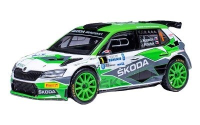 KODA FABIA Rally2 EVO #1 J.Kopeck / J.HlouekWinner Rally Bohemia 2021