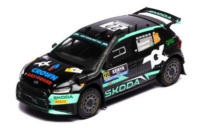 ŠKODA FABIA Rally2 (2023) #22 G.Greensmiith - J.Andersson Winner WRC2 Safari Rally Kenya 2024