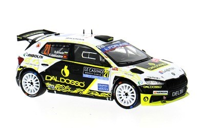 Škoda Fabia RS Rally 2 #21 N. Gryazin / K. Aleksandrov Rally Monte Carlo 2025