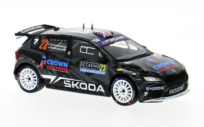 Škoda Fabia RS Rally 2 #23 G.Greensmith/J.Andersson Rally Monte Carlo 2025