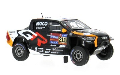 Toyota GR DKR Hilux Evo T1+ #211 L.Henk/C.Brett Rally Dakar 2025