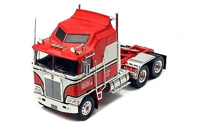 TAHAČ NÁVĚSŮ KENWORTH K100 AERODYNE 1976 RED