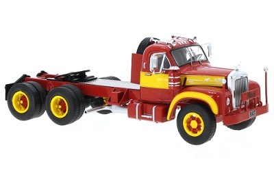 TAHAČ NÁVĚSŮ MACK B61 1953 RED / YELLOW