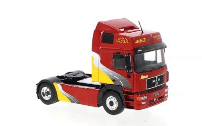 TAHAČ NÁVĚSŮ MAN F 2000 1994 RED