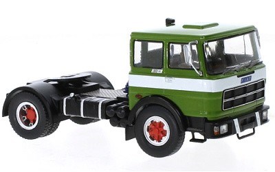 TAHAČ NÁVĚSŮ FIAT 619 N1 1980 GREEN / WHITE