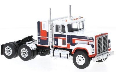 TAHAČ NÁVĚSŮ INTERNATIONAL TRANSTER 4300 WHITE / DECOR