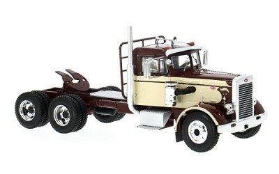 TAHAČ NÁVĚSŮ Peterbilt 281 1955 brown / beige