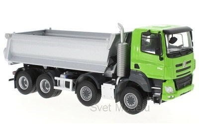 TATRA PHOENIX EURO 6 8x8 SKLÁPĚČ 2016 GREEN / SILVER