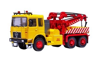 MAN F 8 26.281 ODTAHOVÝ VŮZ yellow / red