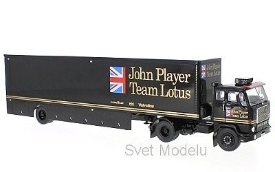TAHAČ VOLVO F88 JOHN PLAYER TEAM LOTUS RACING TRANSPORT