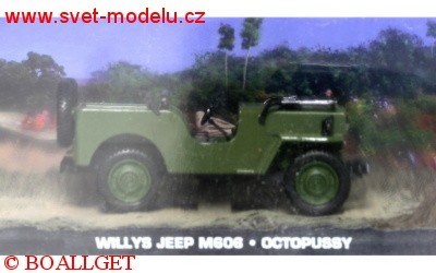 JEEP WILLYS JAMES BOND 007 OCTOPUSSY 1983