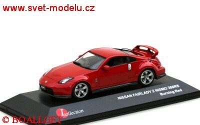 NISSAN FAIRLADY Z NISMO 380RS RHD RED