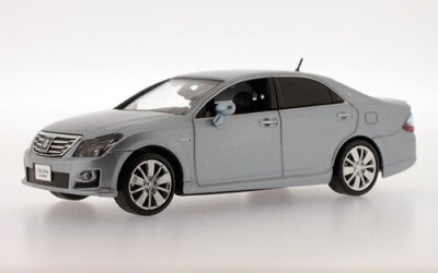 TOYOTA CROWN HYBRID 2008 LIGHT BLUE