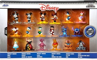 FIGURKY DISNEY SERIES I NANO METAFIGS 18 PCS