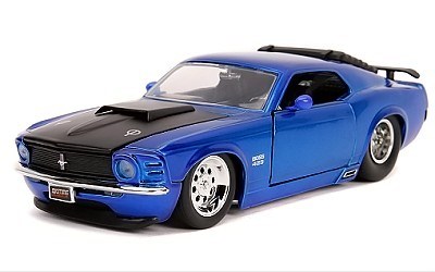 FORD MUSTANG BOSS 429 1970 BLUE