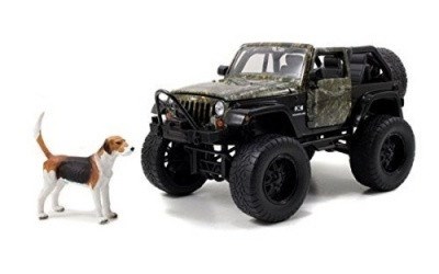 JEEP WRANGLER WITH DOG