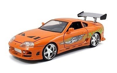 TOYOTA SUPRA 1995 ORANGE FAST AND FURIOUS