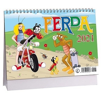 Kalendář Ferda 2021 -  týdenní 