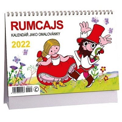 Kalend Rumcajs 2022 -  tdenn - kalend jako omalovnky