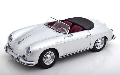 PORSCHE 356A SPEEDSTER 1955 SILVER
