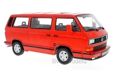 VOLKSWAGEN T3 BUS WHITE STAR 1993 RED L.E. 500 PCS.
