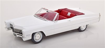 CADILLAC DEVILLE CONVERTIBLE 1968 WHITE L.E. 500 PCS.