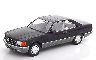MERCEDES-BENZ 560 SEC C126 1985 BLACK