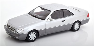 MERCEDES-BENZ 600 SEC C140 1992 SILVER L.E. 750 PCS.