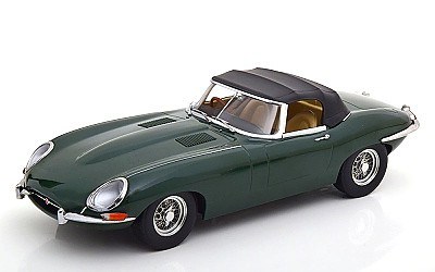 JAGUAR E-TYPE COUPE SERIES 1 RHD CABRIO CLOSED 1961 DARK GREEN L.E. 500 PCS.