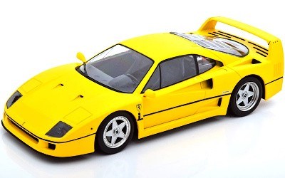 FERRARI F40 1987 YELLOW