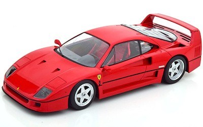 FERRARI F40 1987 RED / RED SEATS