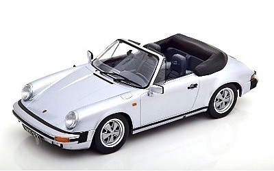 PORSCHE 911 CARRERA 3,2 CABRIO OPEN 250000 PCS. ANNIVERSARY 1988 SILVER