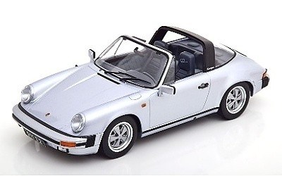 PORSCHE 911 CARRERA 3,2 CABRIO CLOSED 250000 PCS. ANNIVERSARY 1988 SILVER