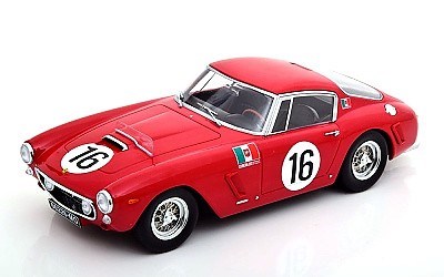 FERRARI 250 GT SWB COMPETIZIONE No. 16 24H LE MANS 1961 RED