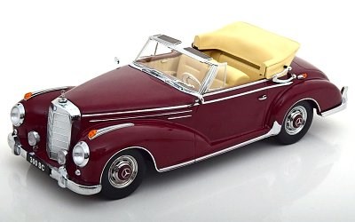 MERCEDES-BENZ 300 SC W188 CABRIO OPEN 1957 DARK RED